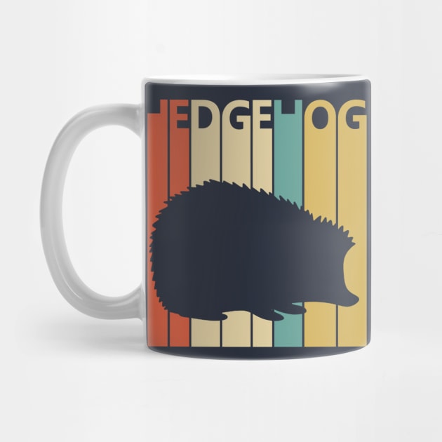 Vintage Hedgehog Animal Lover Gift by GWENT